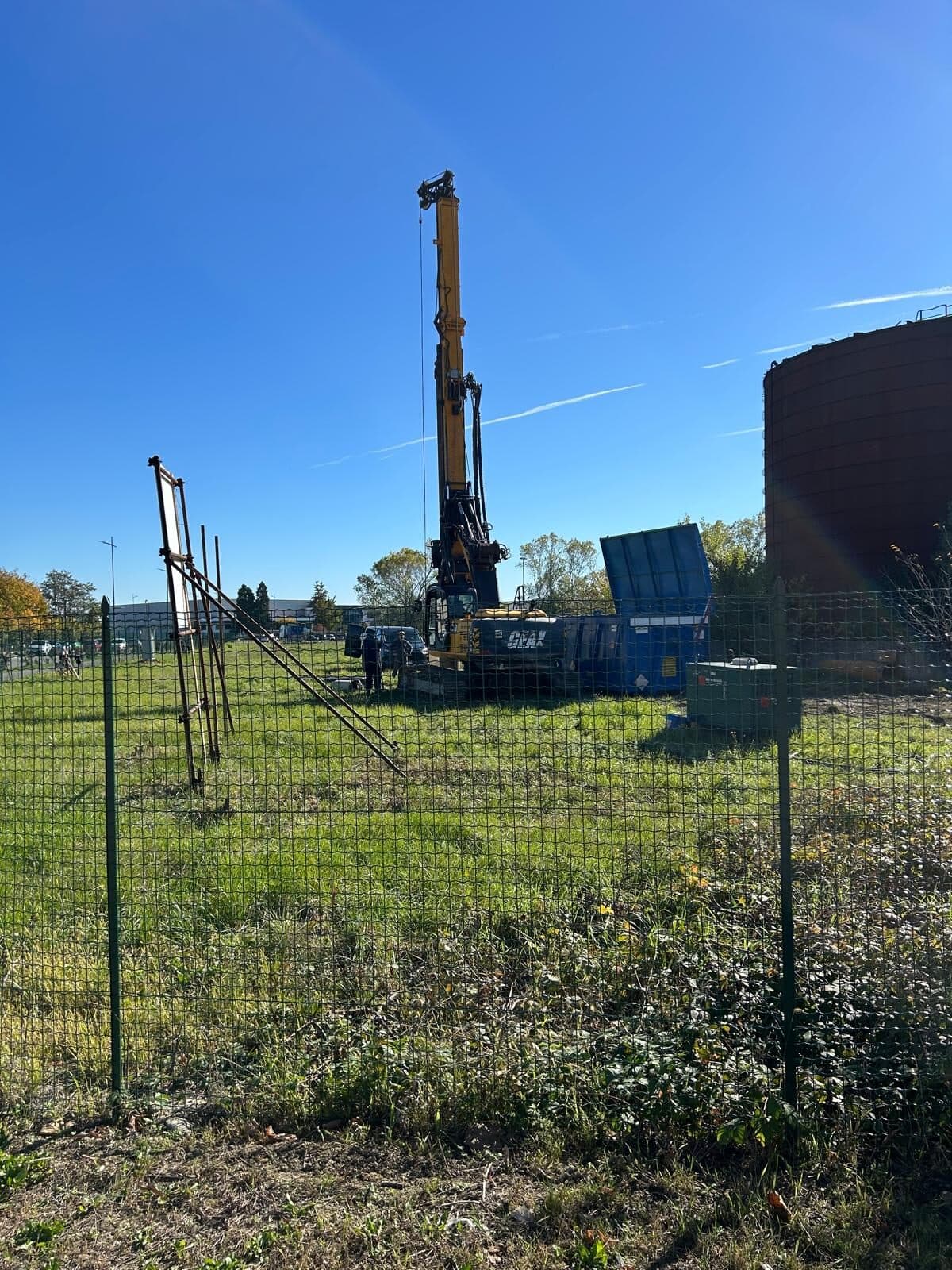 Dettaglio operativo di un intervento di bonifica ambientale