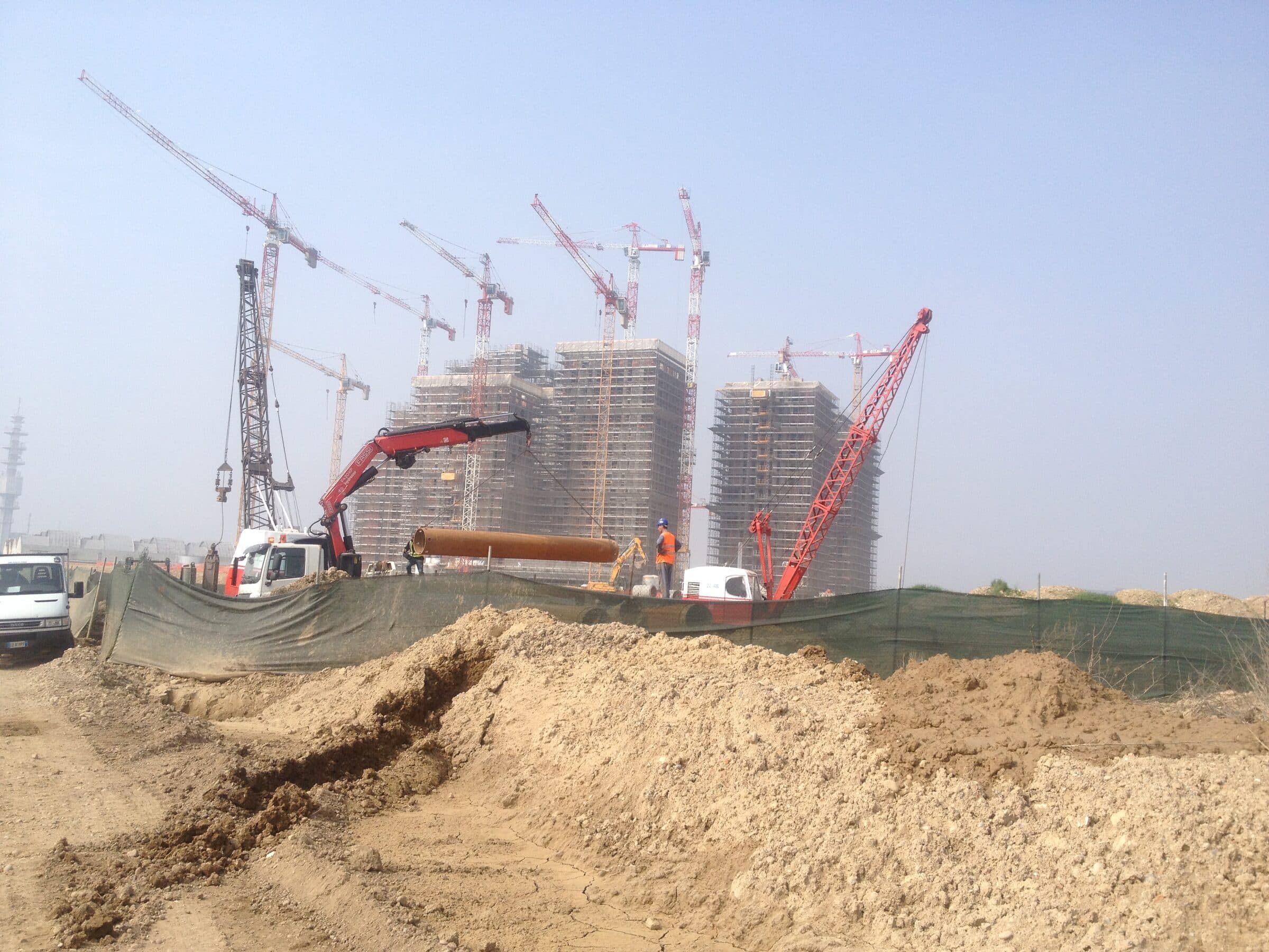 Cantiere Idrogeo per interventi di bonifica ambientale