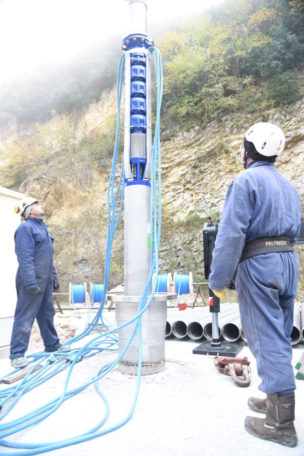 Installazione di un impianto di sollevamento